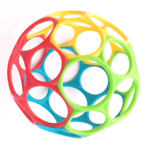 Oball Rattle – Flexible and Easy-to-Grip Design for Children of All Ages Classic